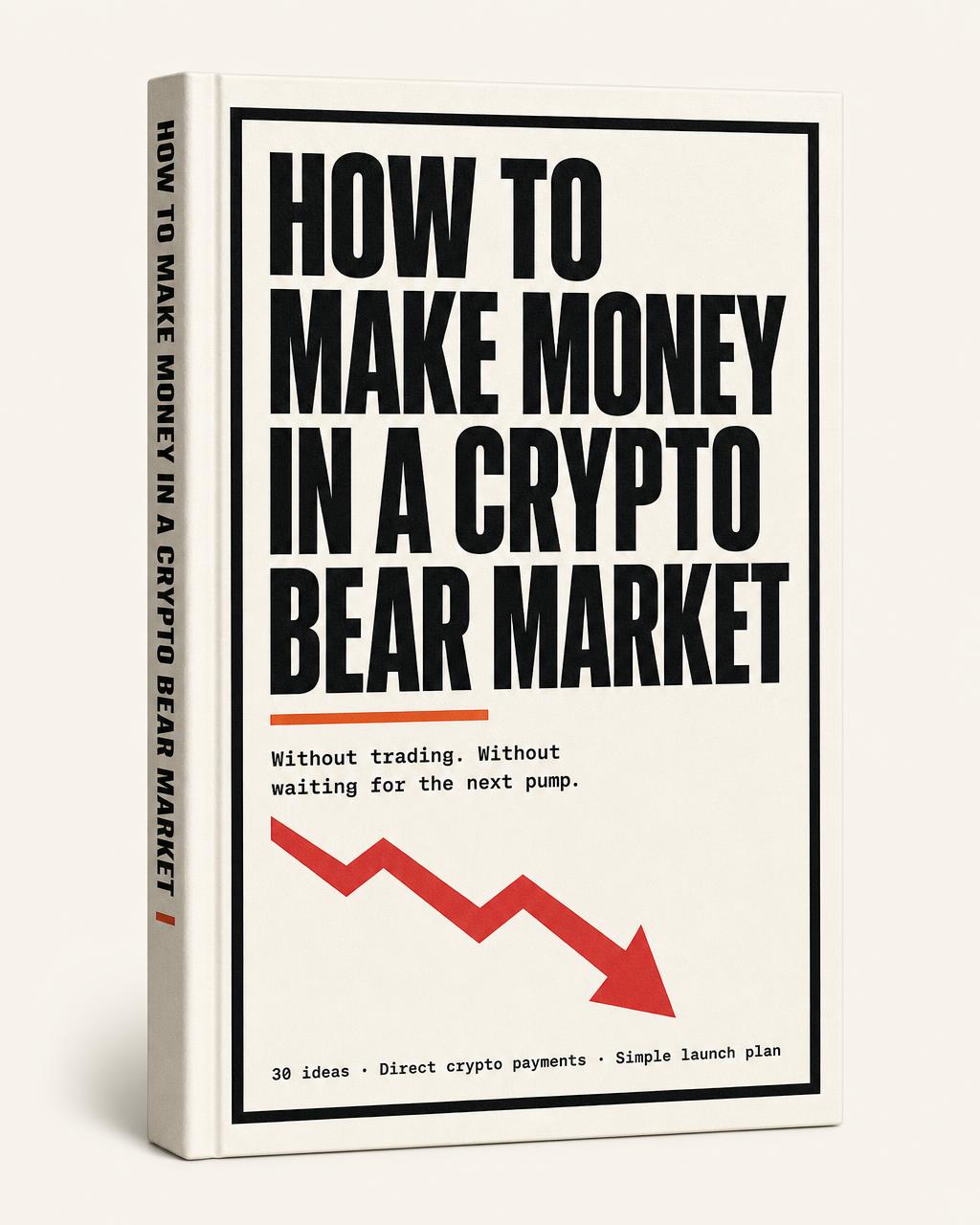 Cover of How to Make Money in a Crypto Bear Market
